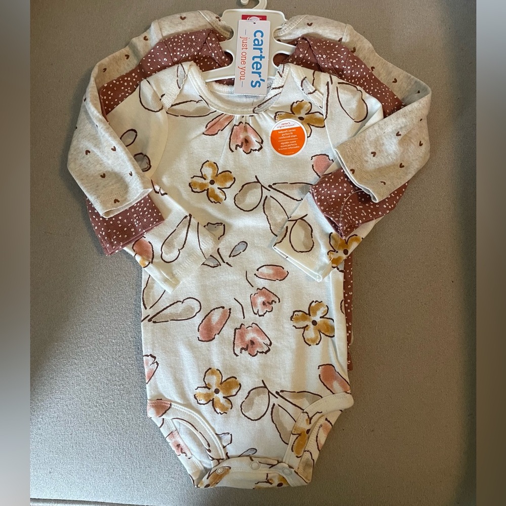 Carter’s Long Sleeve Bodysuits